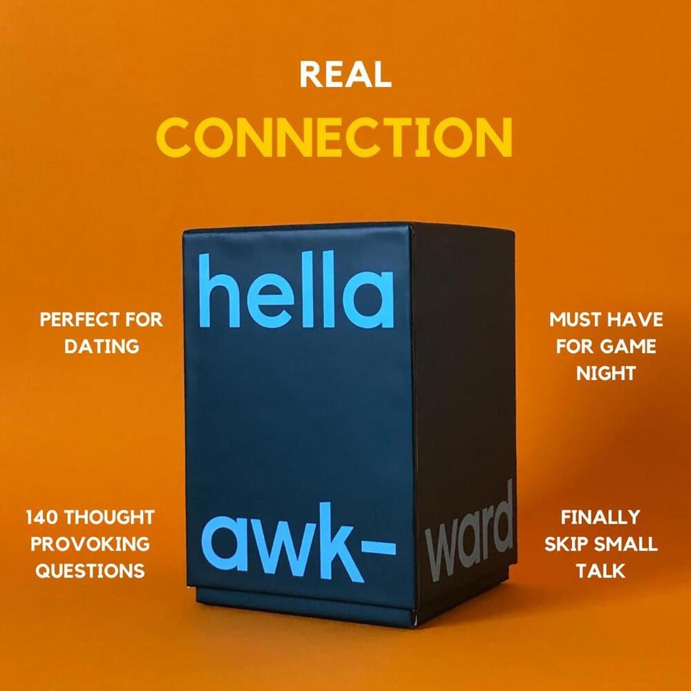 Hella Awkward Card Game - Perfect for Game Night and Dating